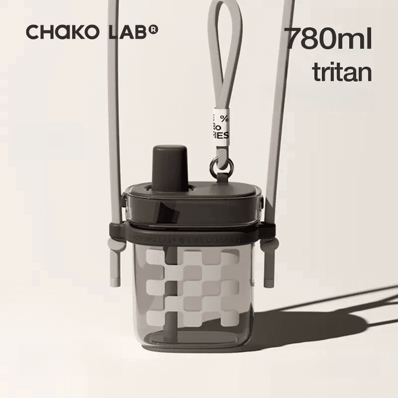 Chako Lab Kettle Portable Square Cup Water Bottle 780ml