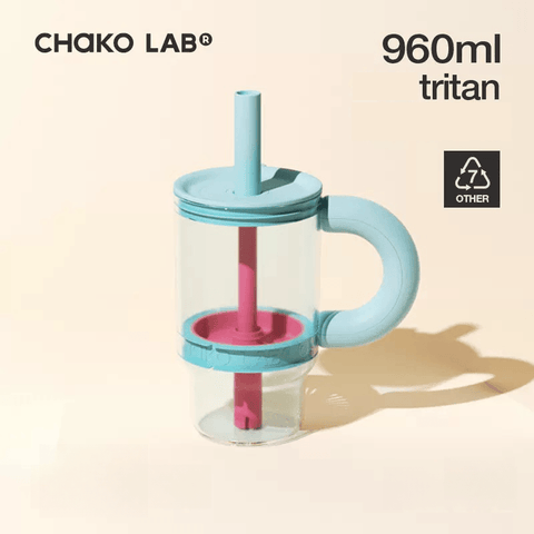 Chako Lab BABA Cup 960ml & 1180ml So Cool Summer Water Bottle