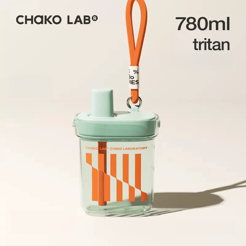 Chako Lab Kettle Portable Square Cup Water Bottle 780ml