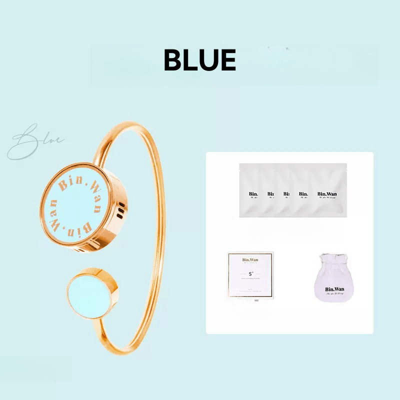 BINWAN Mosquito Repellent Bracelet - Portable Plant Essential Oil Fashion Accessory