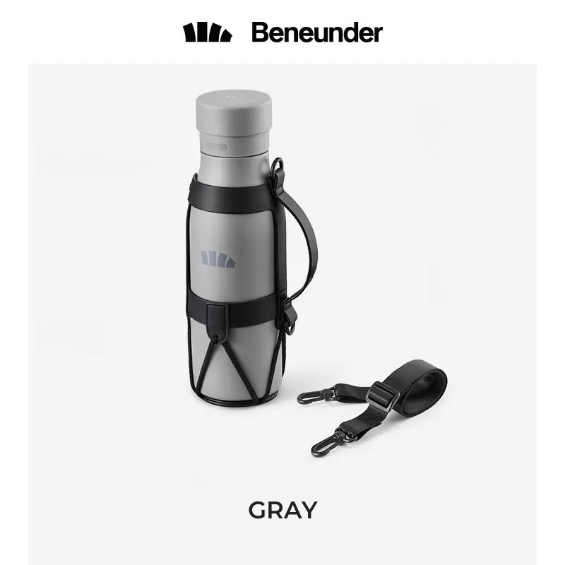 BENEUNDER Lightweight Stainless Steel Insulated Water Bottle 1200ml