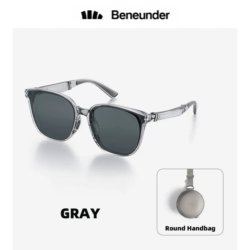 Bneunder Foldable Sunglasses UV400 Pocket Ultra-Thin Sunglasses