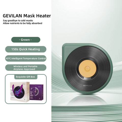 Gevilan W1 Smart Facial Mask Heater - 45°C Rapid Heating for Enhanced Skincare Absorption