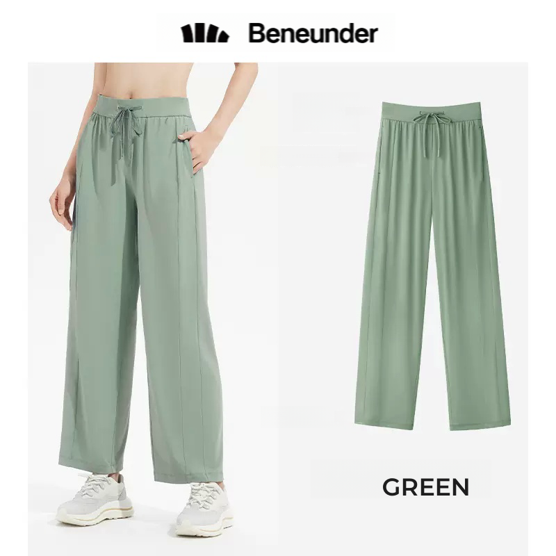 BENEUNDER Women's Wide-Legged Pants Sun Protective UPF50+