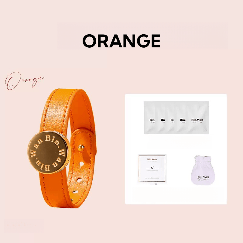 BINWAN Mosquito Repellent Bracelet - Portable Plant Essential Oil Fashion Accessory