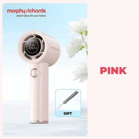 Morphy Richards summer portable mini cooling fan handheld electric fan turbine outdoor camping travel long life high speed small electric fan MR3600