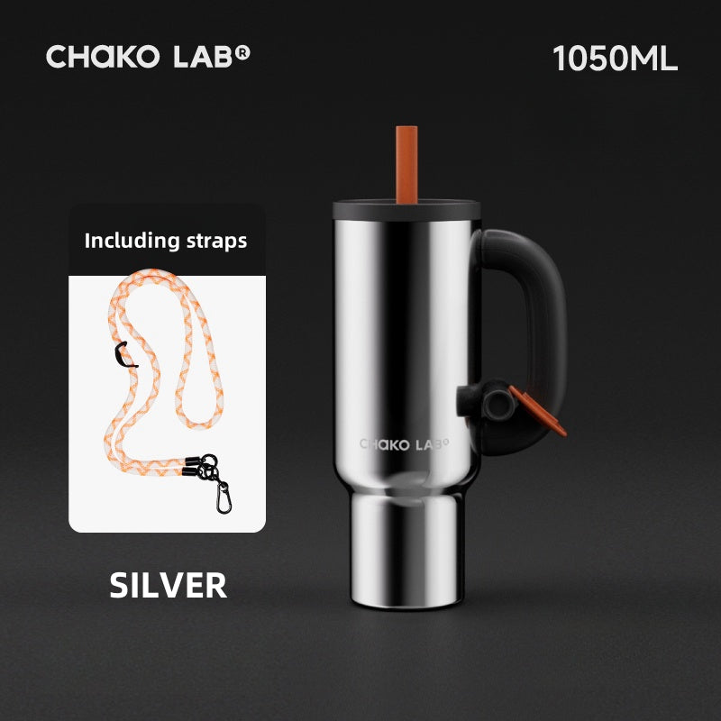 Chakolab 1050ml Insulated Water Bottle with Leak-Proof Design and 316 Stainless Steel Interior