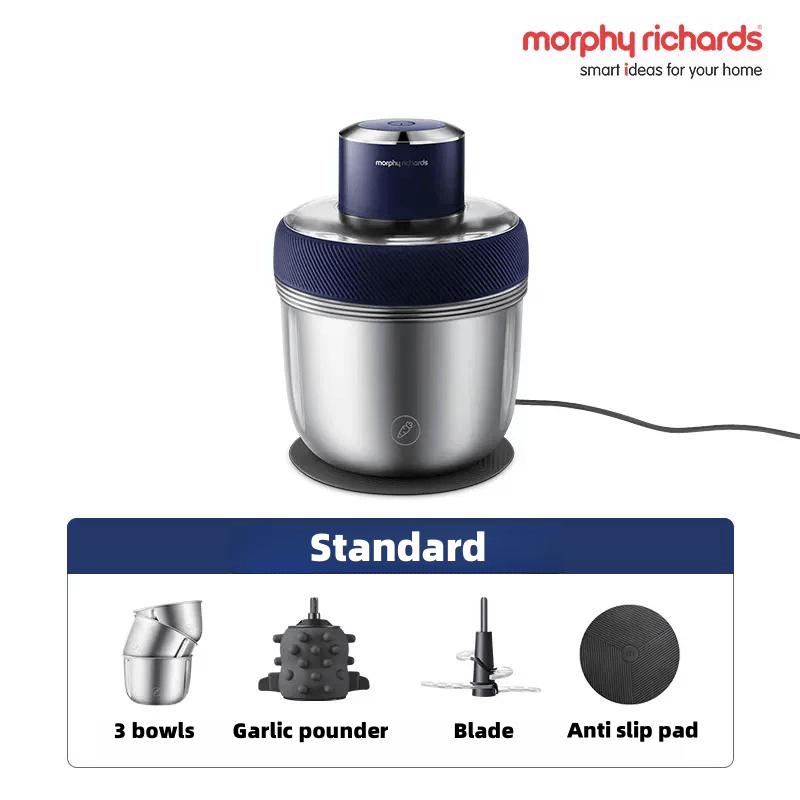 Morphyrichards Nesting Food Processor Meat Grinder MR9401