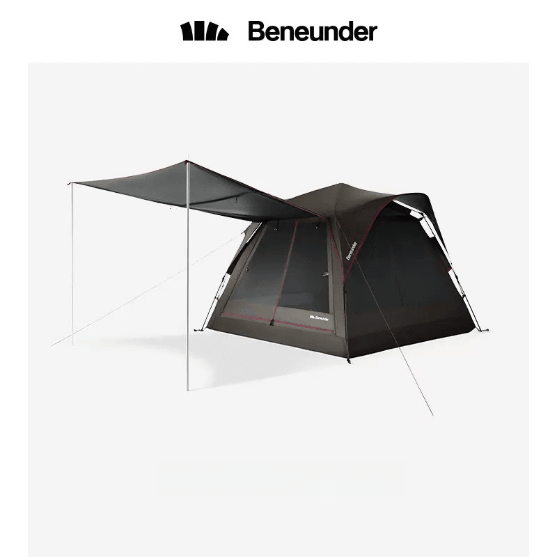 Beneunder Camping Tent Vinyl Tent Waterproof Windproof Sunproof Easy to set up for Outdoor Camp