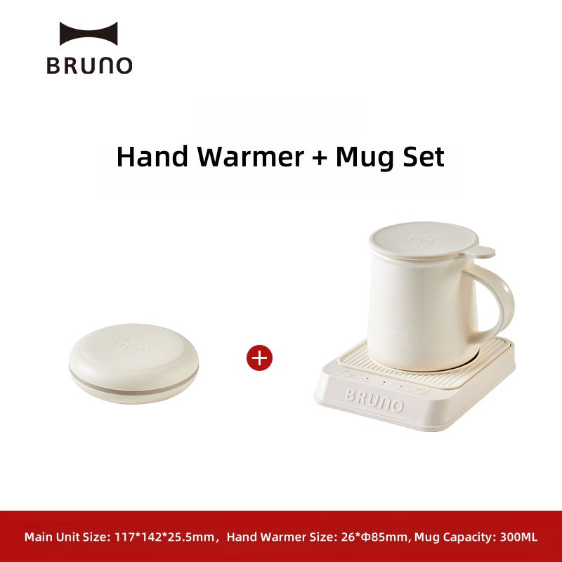 Bruno 24W Hand Warmer Mug Warmer – 8-Hour Intelligent Heat Retention, Multi-Temperature Control, Energy Efficient