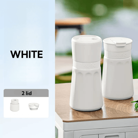 BRUNO portable juicer blender cup multi-functional electric 316L summer water coffee cup insulated cup 300ml