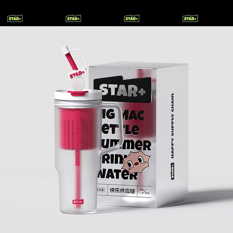 STAR+ Dopamine Straw Cup Water Bottle 600/1200ml