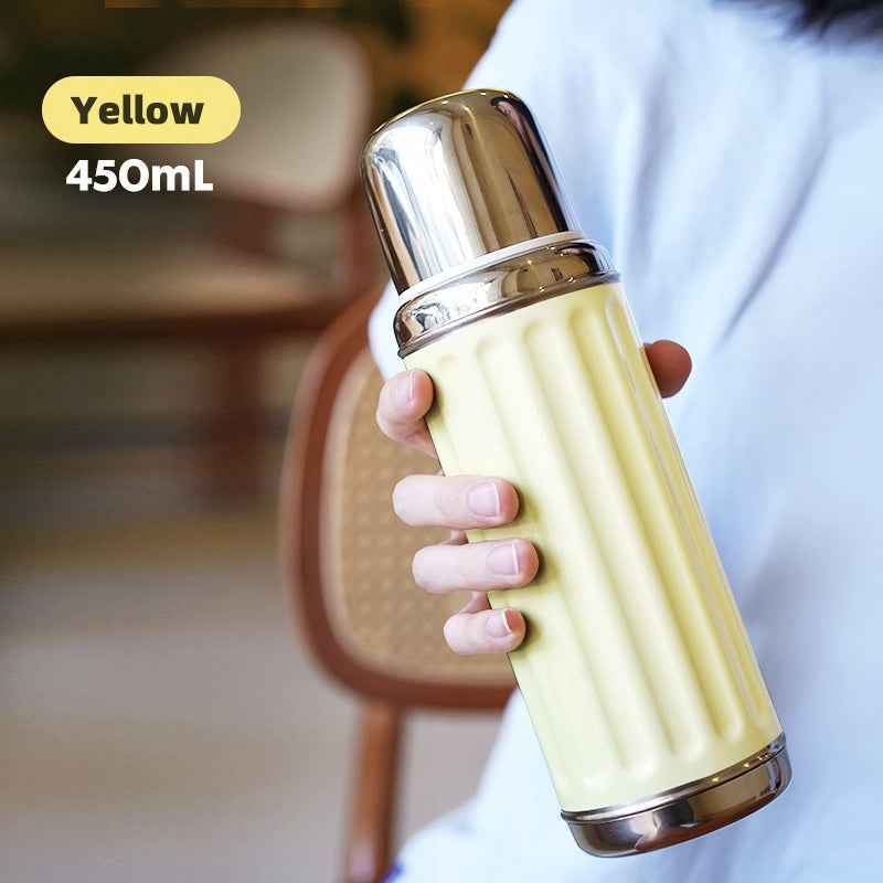 AKS Sunion Vintage Vacuum Bottle - Timeless Design & Superior Insulation