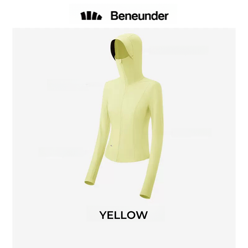 Beneunder Women's Slim-Fit Short Sun Protection Jacket UPF50+