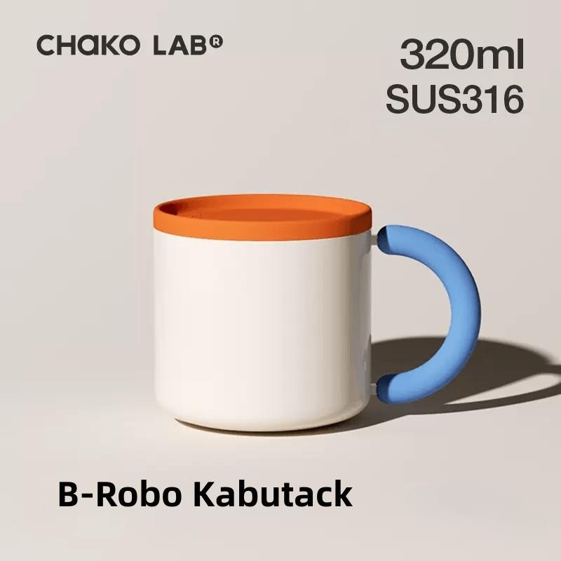 CHAKOLAB STAINLESS STEEL MUG AND PREFACE COUPLE WATER CUP OFFICE CUP WITH LID ACCOMPANYING COLD COFFEE MUG CUP