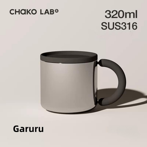 CHAKOLAB STAINLESS STEEL MUG AND PREFACE COUPLE WATER CUP OFFICE CUP WITH LID ACCOMPANYING COLD COFFEE MUG CUP