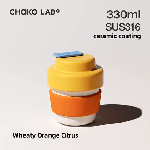 Chakolab Ceramic Insulated Caffee Coffee Mug