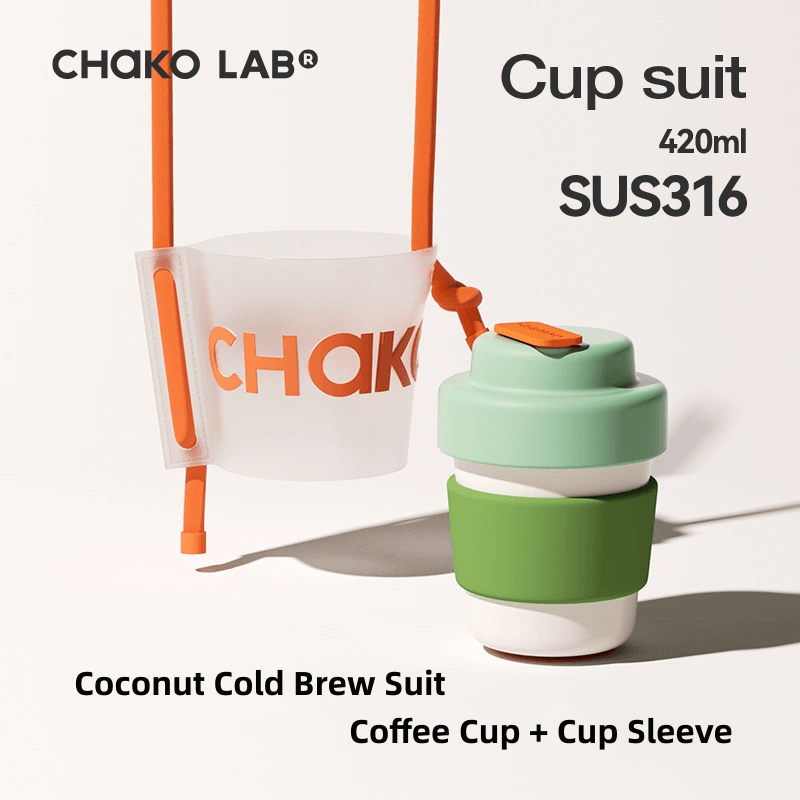 Chakolab Ceramic Insulated Caffee Coffee Mug