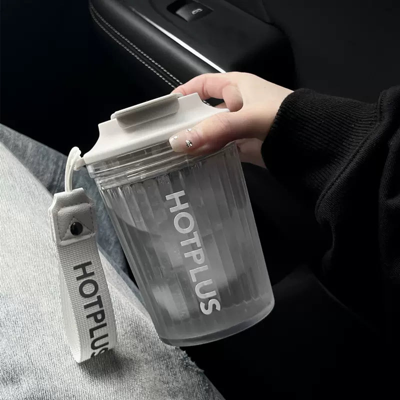 Hotplus Water Bottles, Coffee Mug 450 mililitro Good-looking Tumbler Outdoor Straight Drinking Bottle